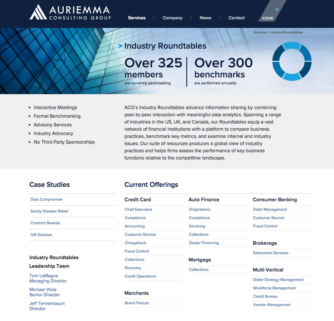 Auriemma Consulting Group Website